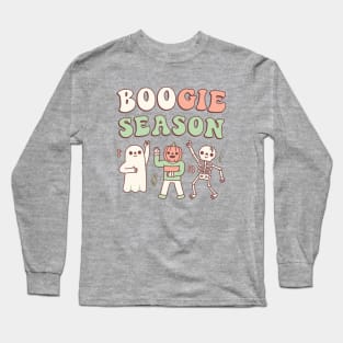 Boogie Season Funny Halloween Long Sleeve T-Shirt